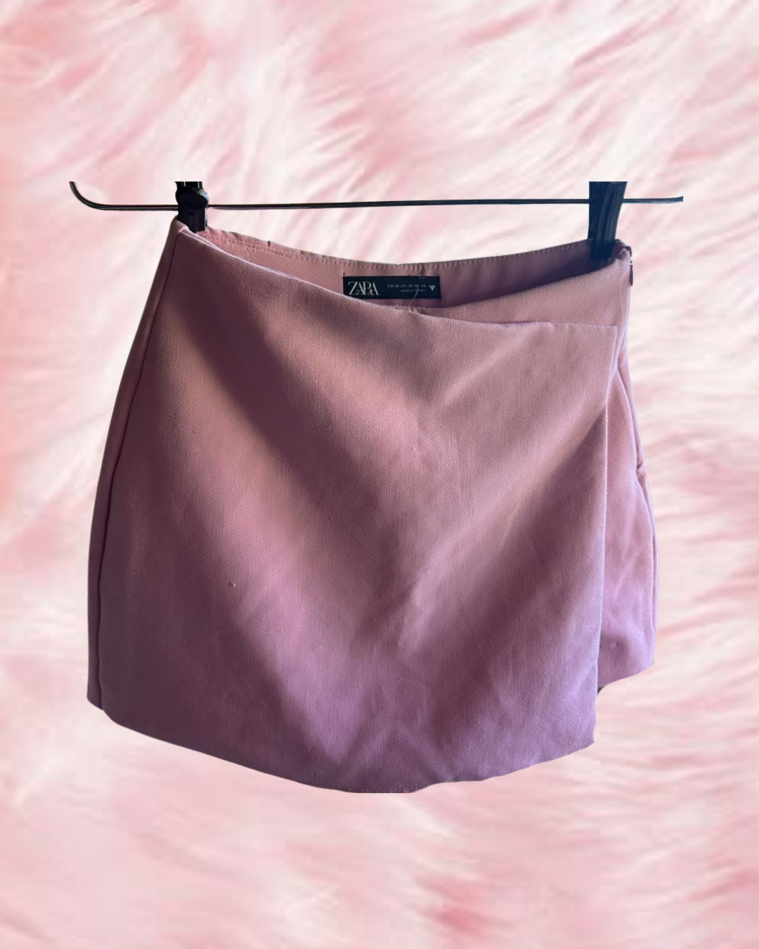 Short Saia Marrom Zara